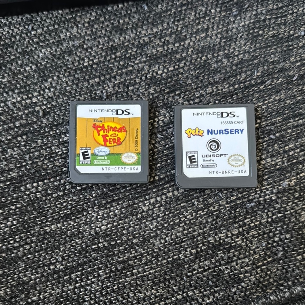 Nintendo DS Game Cartridges